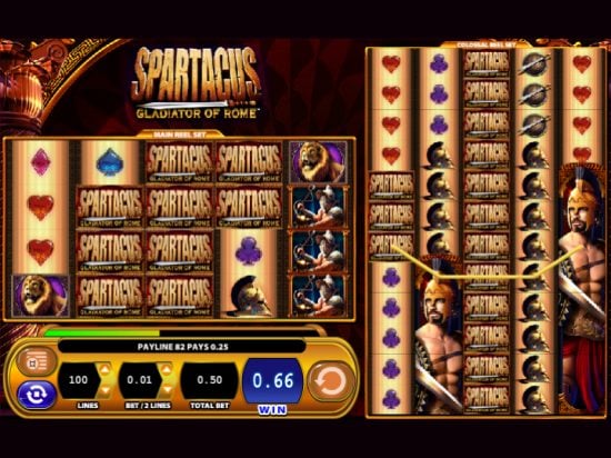 Spartacus Gladiator of Rome slot game image