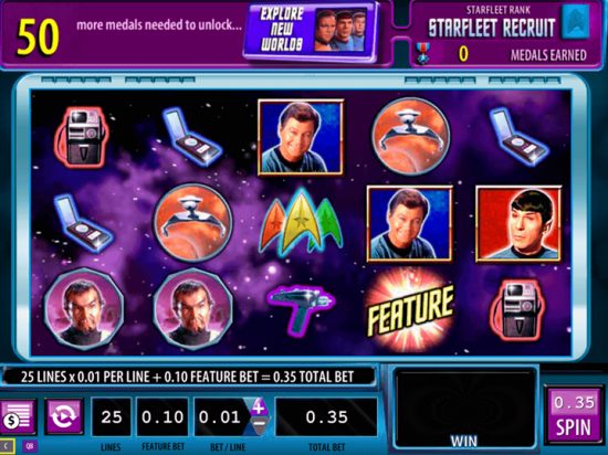Star Trek Red Alert Slot Game Image