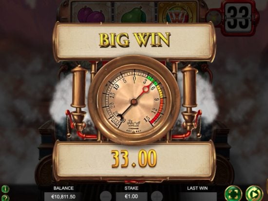 SteamSpin slot game image