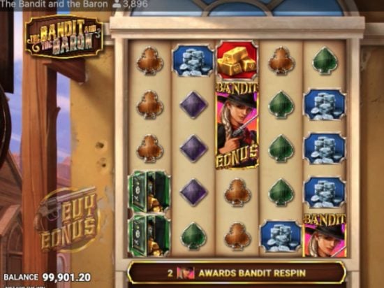 The Bandit and the Baron slot game image