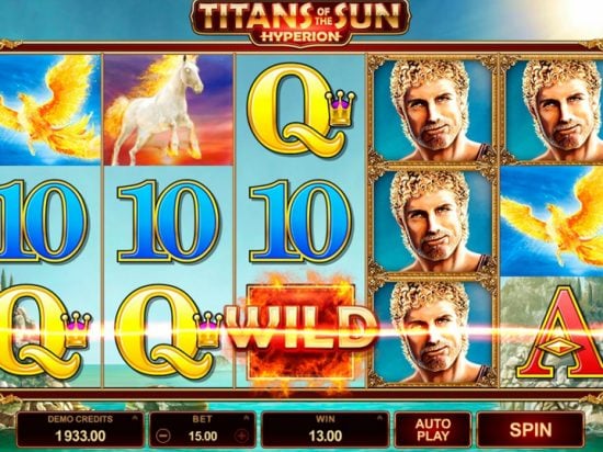 Titans Of The Sun Hyperion Slot Game Image
