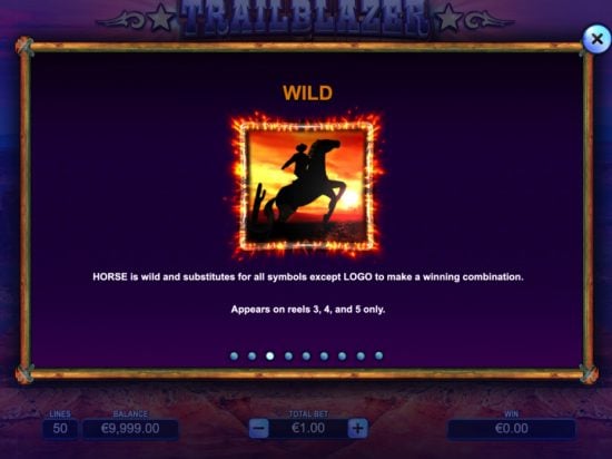 Trailblazer slot game image