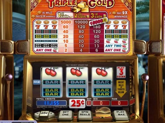 Triple Gold Slot Game Image