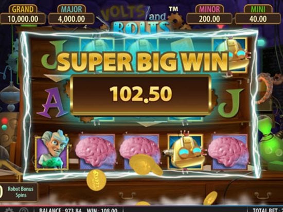 Volts And Bolts Slot Game Image