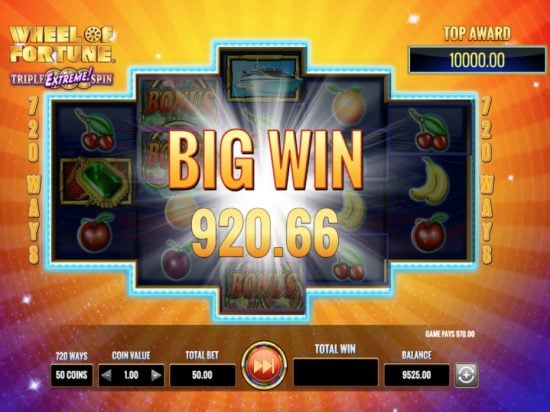 Wheel Of Fortune Slot Game Image