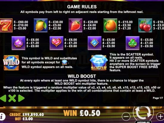 Wild Booster slot game image