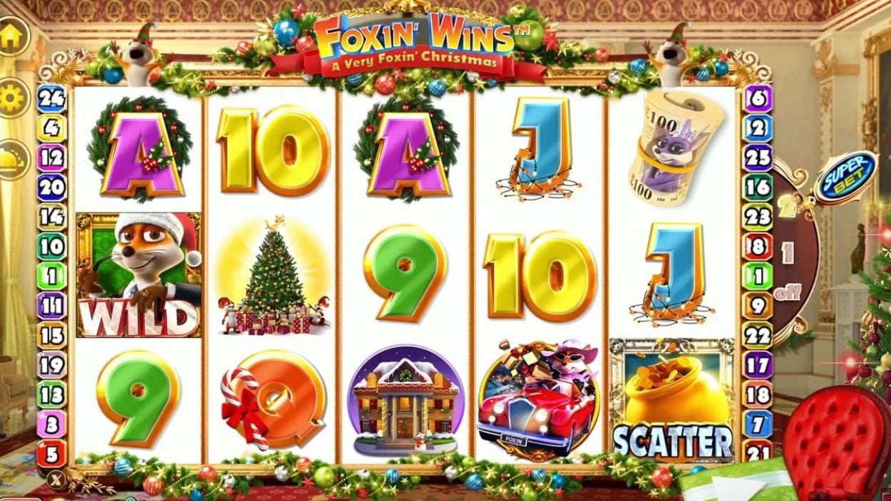 Foxin’ Wins A Very Foxin’ Christmas Slot Machine