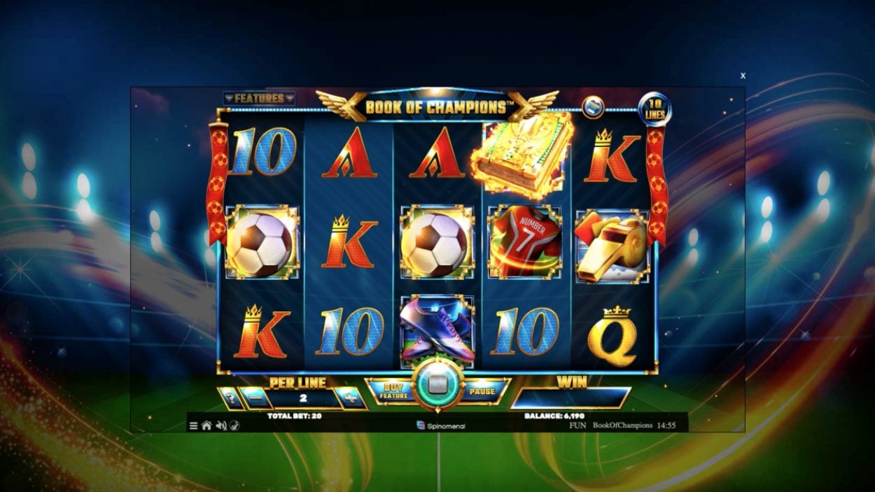 Book of Champions slot game demo