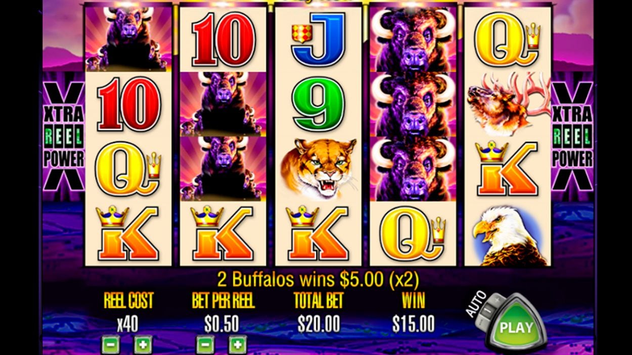 play buffalo slots for real money online