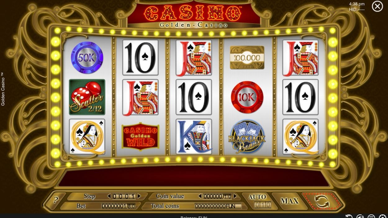 Golden Casino slot game free demo