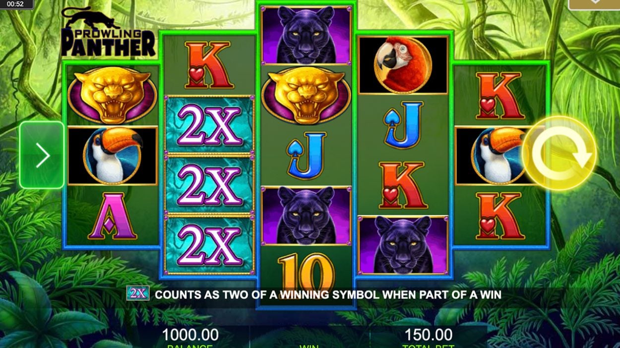 Prowling Panther slot game free demo