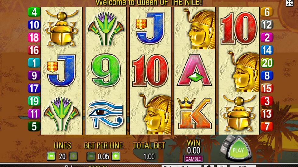 queen of the nile slot