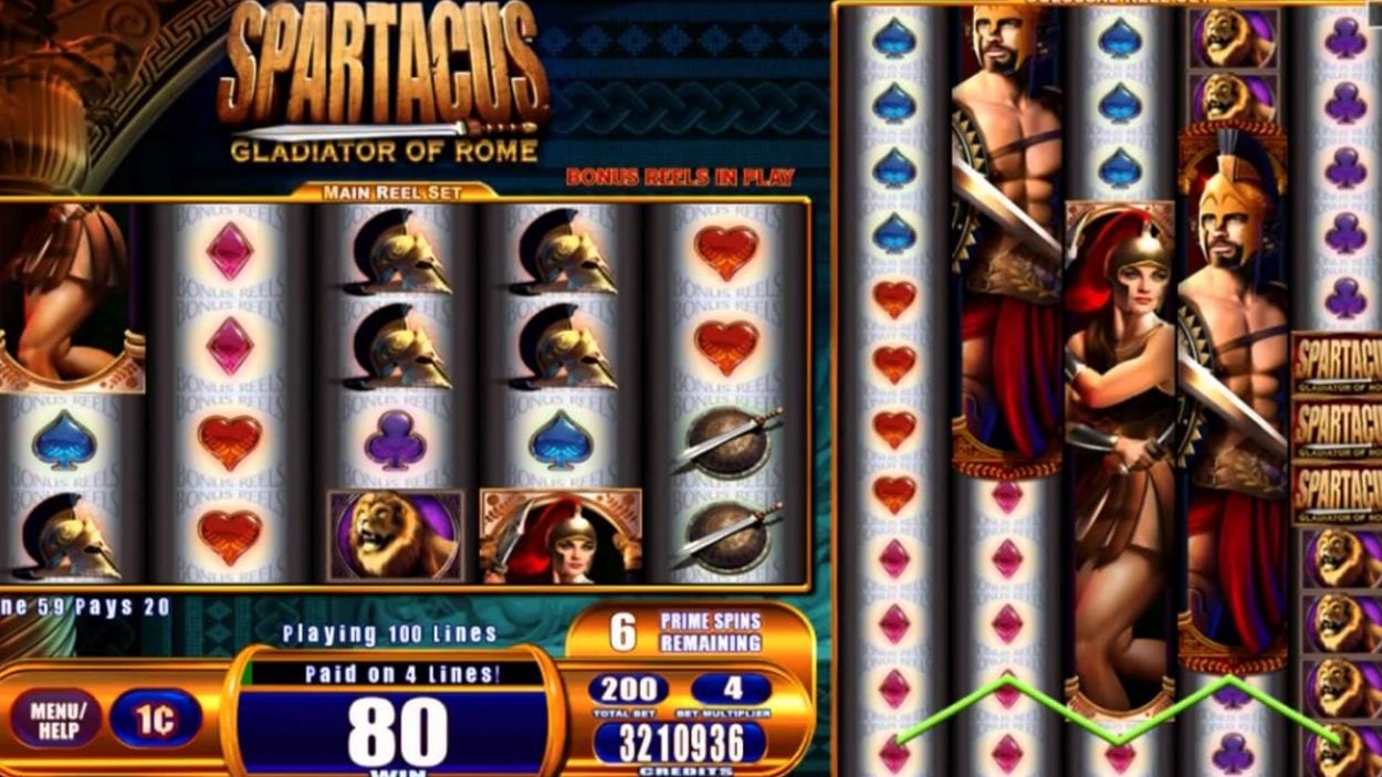 Spartacus Slots online, free