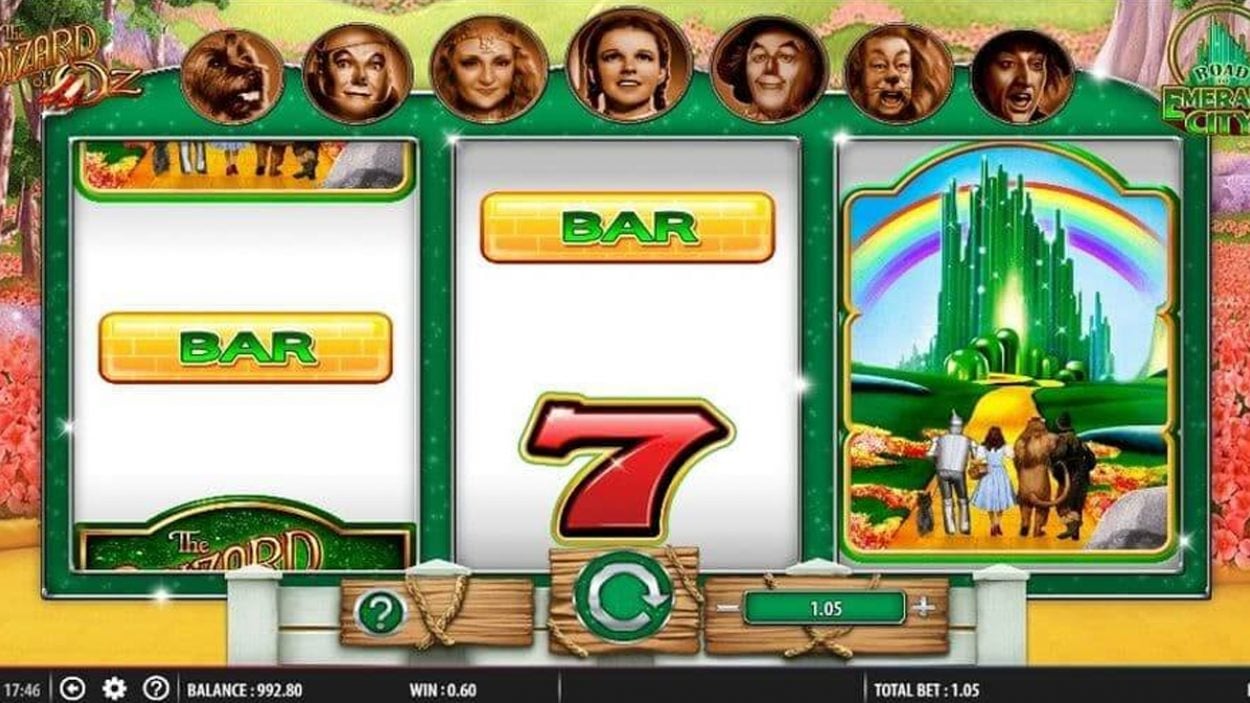 Free slot machine wizard of oz